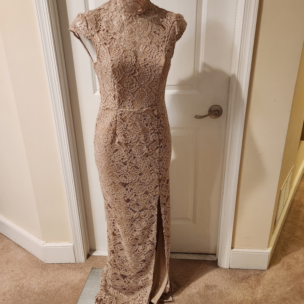 TFNC new evening lace dress size 10